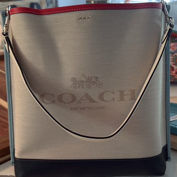 Coach Mollie Bag with Color Block - Picture 1 of 6